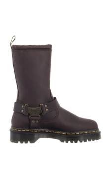 Dr. Martens Anistone Burnished Waxy Pull Up Wp Dark Brown 31901201 (DR114-a) shoes