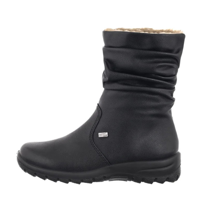 Rieker Czarne Z7171-02 Black (RI344-a) boots