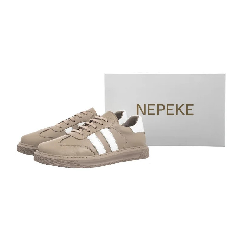 Nepeke Dara Taupe White  (NP68-a) sports Shoes