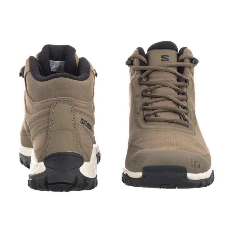 Salomon Shelter WP Stone Gray/Black/Rainy Day 479740 (SO30-a) shoes