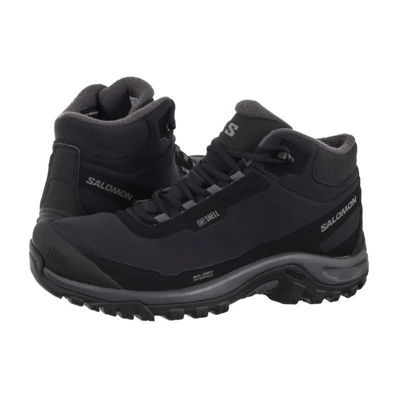 Salomon Shelter WP Stone Black/Asphalt/Castlerock 478542 (SO30-b) shoes