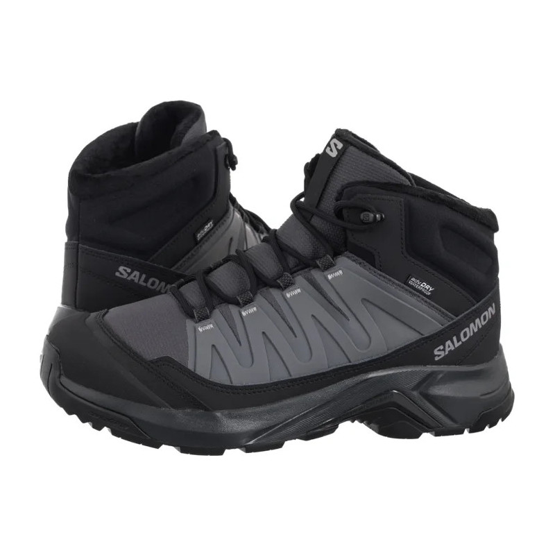 Salomon X-Adventure Coldrush Wp Asphalt/Black/Alloy 478560 (SO33-a) shoes