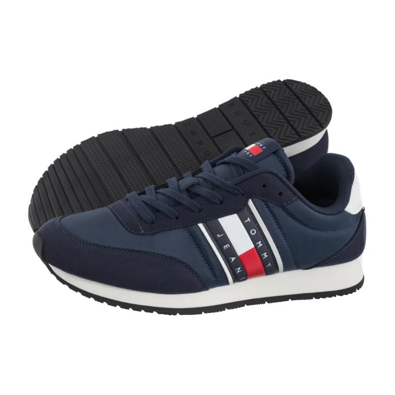 Tommy Hilfiger Tjm Classic Runner Dark Night Navy EM0EM01709 C1G (TH1420-a) sports shoes