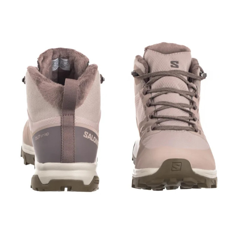 Salomon Outsnap Cswp W Etherea/Iron/Coyote Brown 478541 (SO31-a) shoes