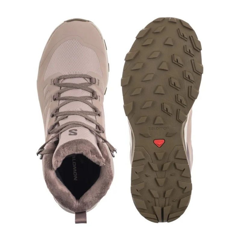 Salomon Outsnap Cswp W Etherea/Iron/Coyote Brown 478541 (SO31-a) shoes