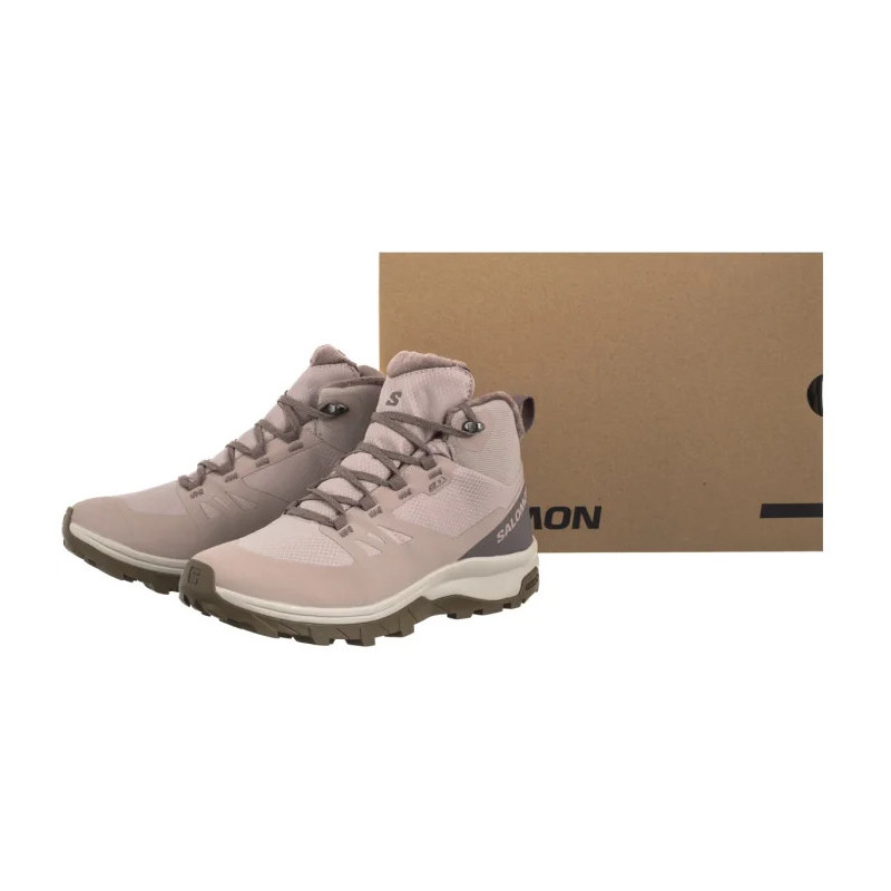 Salomon Outsnap Cswp W Etherea/Iron/Coyote Brown 478541 (SO31-a) shoes