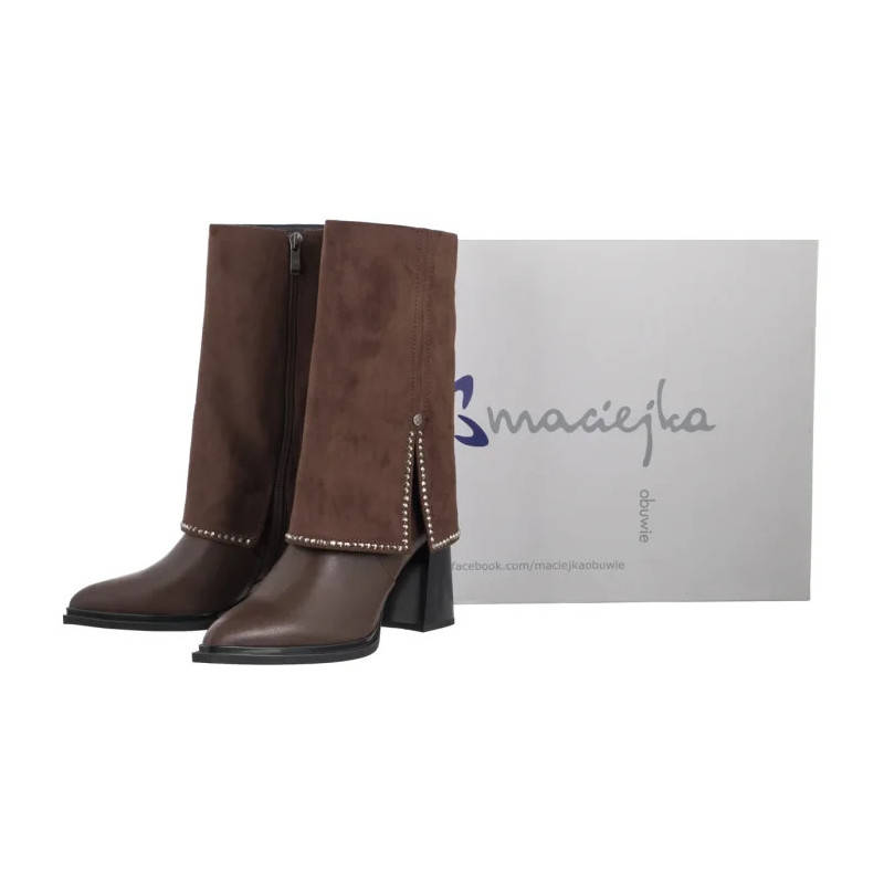 Maciejka Brązowe K7206-02/00-8 (MA1447-b) shoes