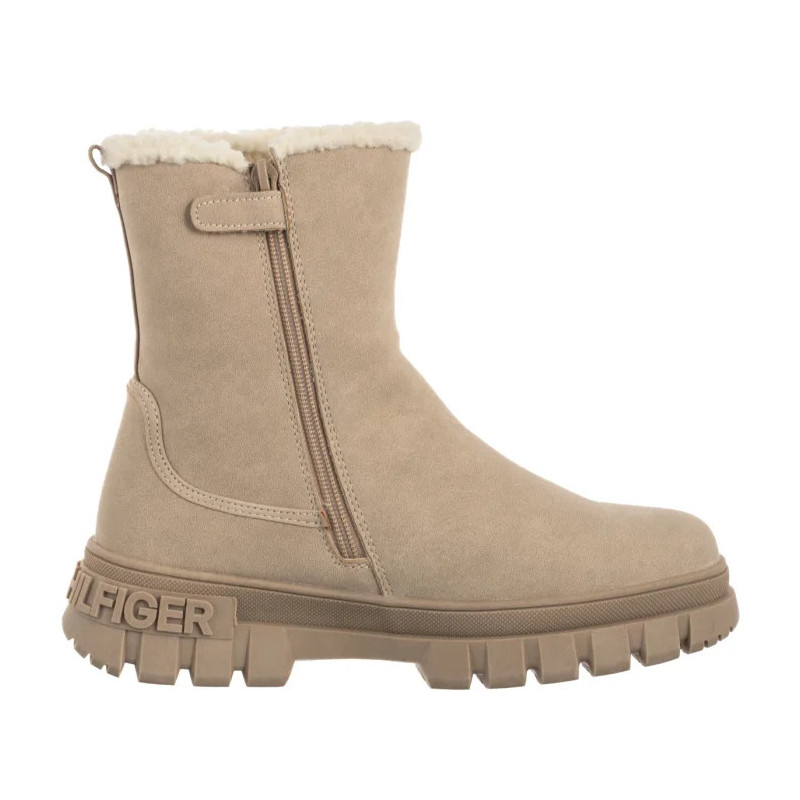 Tommy Hilfiger Bootie Taupe T3A5-34044-0315518 (TH1409-a) shoes