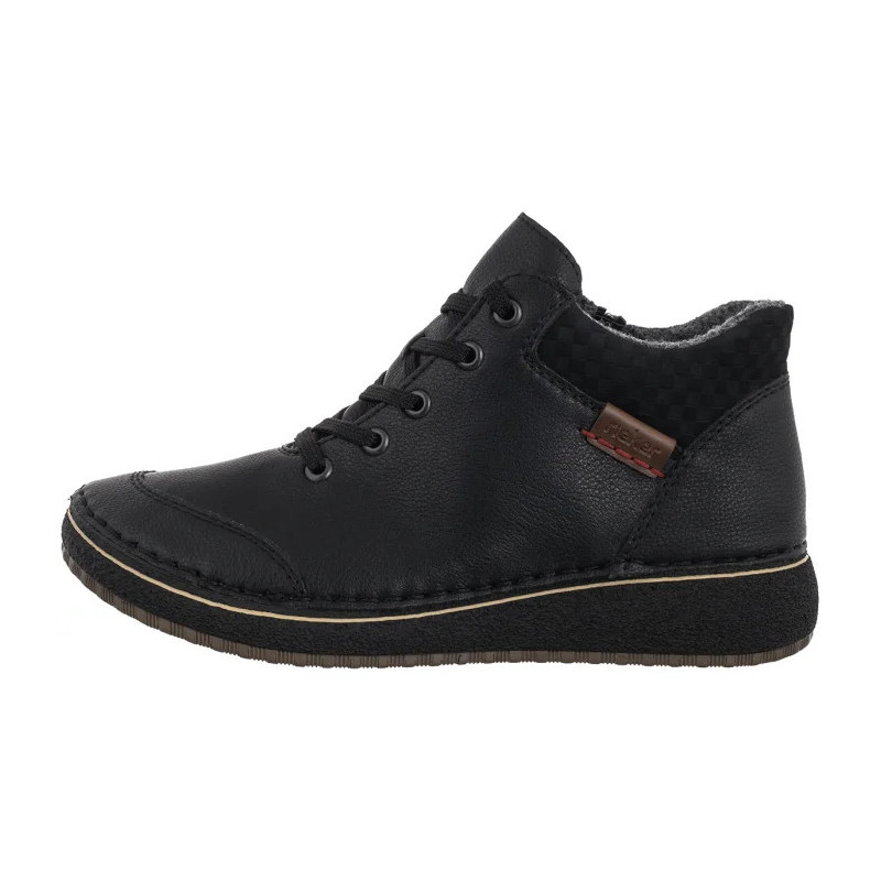 Rieker Czarne 50902-00 Black (RI323-a) shoes