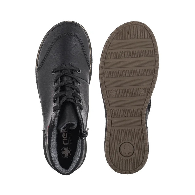 Rieker Czarne 50902-00 Black (RI323-a) shoes