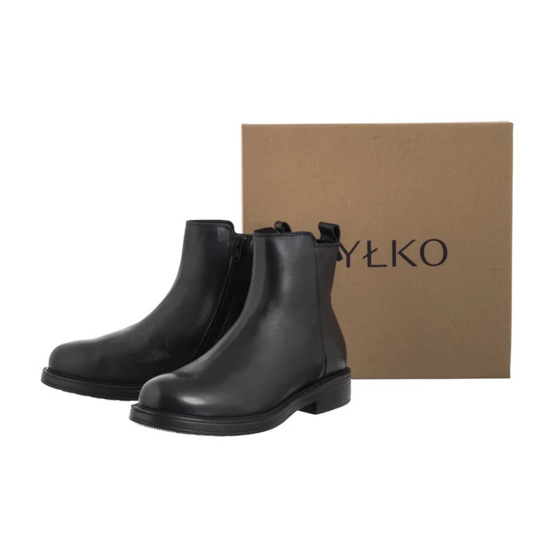 Ryłko Czarne 2XVM7_U_ _WD8 (RY1166-a) shoes