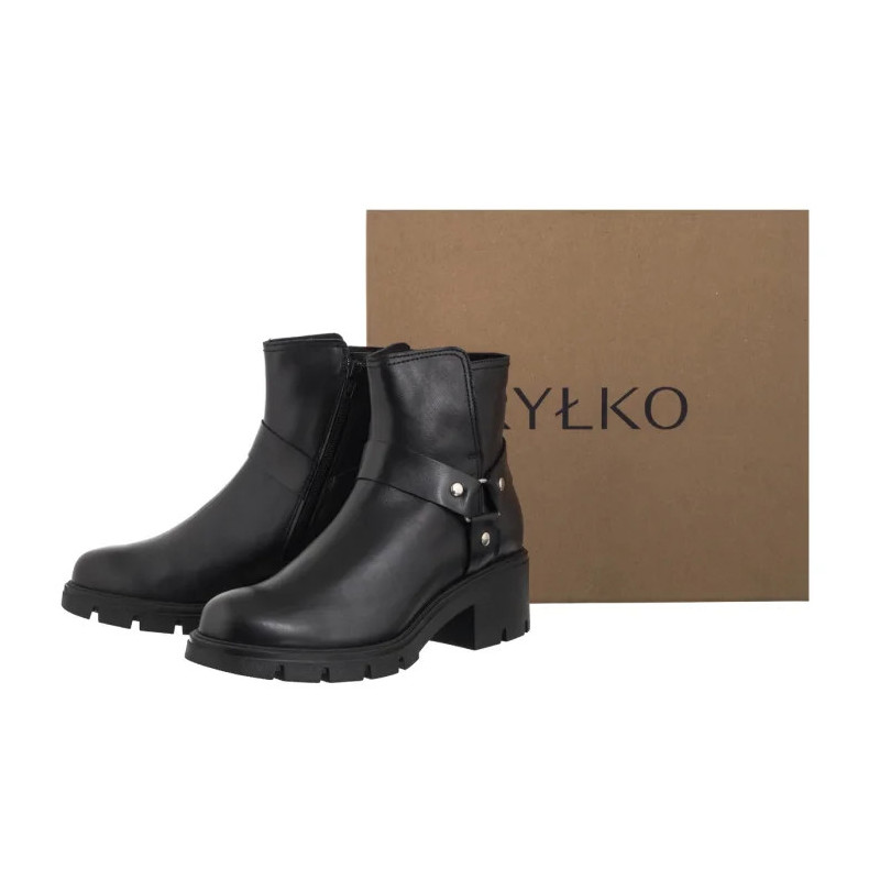 Ryłko Czarne 4TVH7_V_ _313 (RY1170-a) shoes