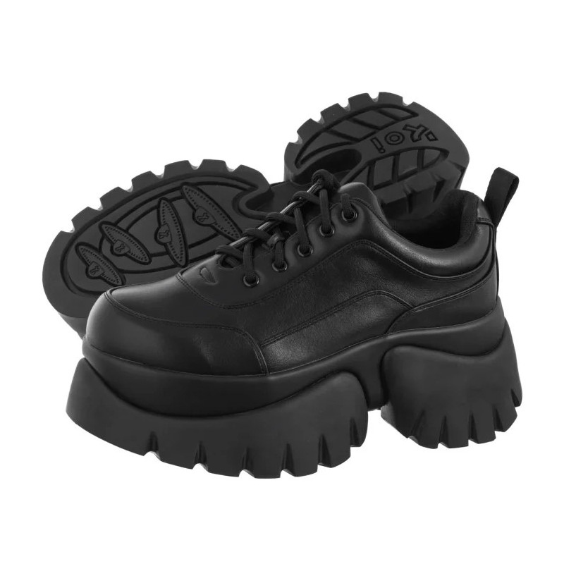 Koi Footwear Chronicles Vilun Platform Trainers Black KA00780458 (KO1-a) shoes