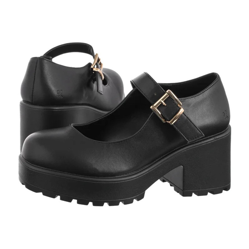 Koi Footwear Tira Mary Jane Shoes Black ND68BLK  (KO4-a) shoes