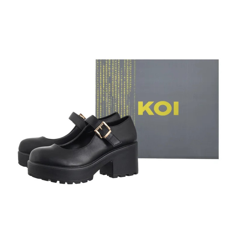 Koi Footwear Tira Mary Jane Shoes Black ND68BLK  (KO4-a) shoes