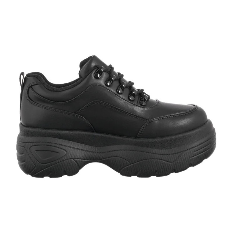 Koi Footwear Jennie Striker Chunky Bubble Trainers Black KA00333958 (KO7-a) shoes