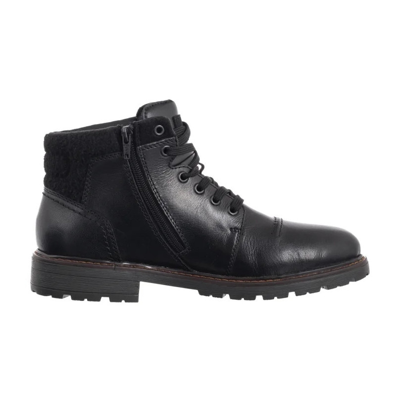 Rieker Czarne 32020-00 (RI346-a) boots