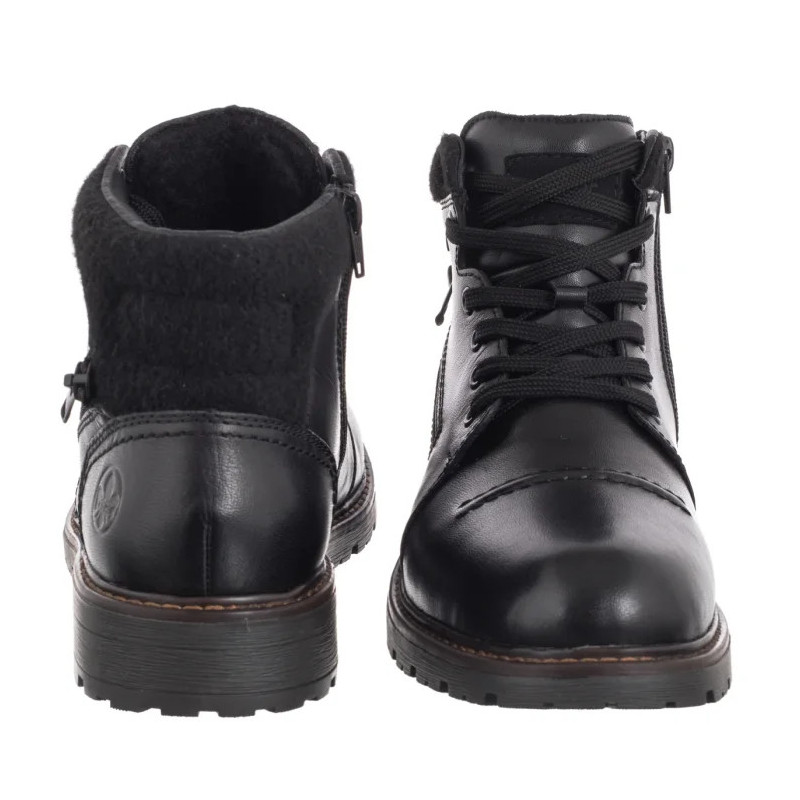 Rieker Czarne 32020-00 (RI346-a) boots