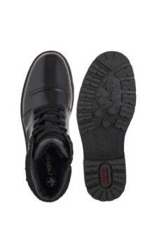 Rieker Czarne 32020-00 (RI346-a) boots