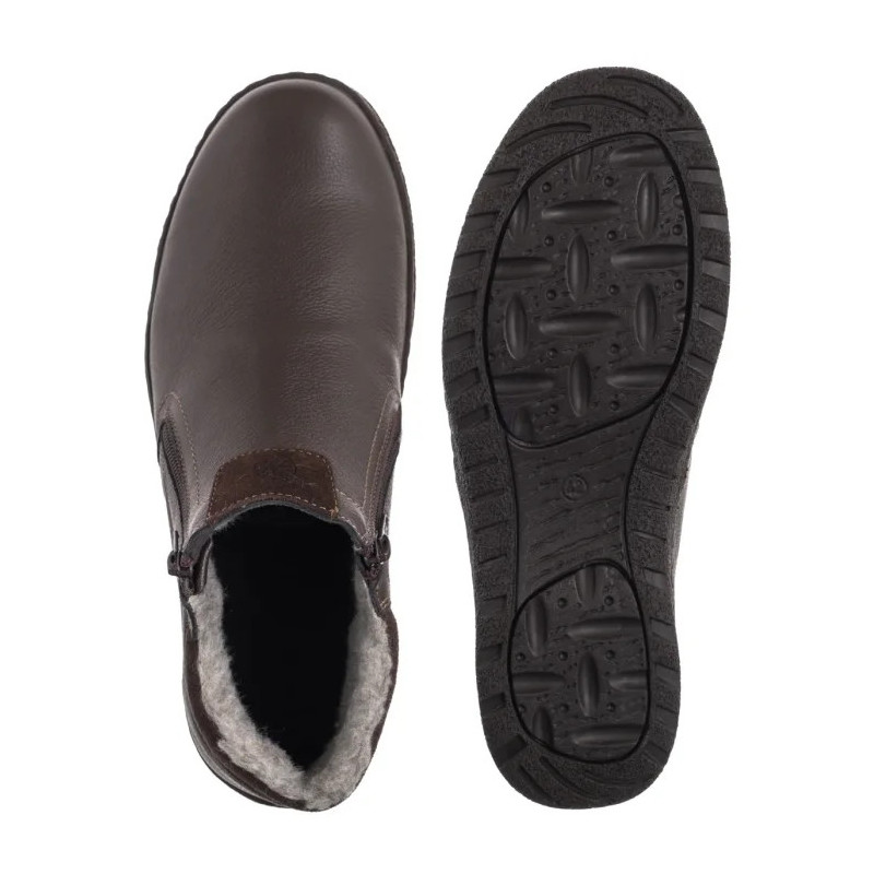 Helios Brązowe 827 085.112 (HE44-a) boots