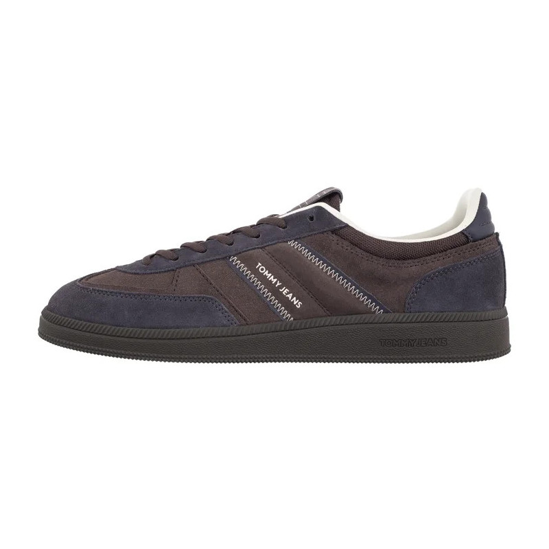 Tommy Hilfiger The Greenwich Edge Suede Washed Black EM0EM01662 PT2 (TH1427-a) sports shoes