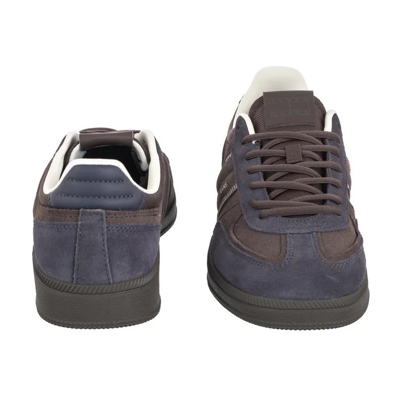 Tommy Hilfiger The Greenwich Edge Suede Washed Black EM0EM01662 PT2 (TH1427-a) sports shoes