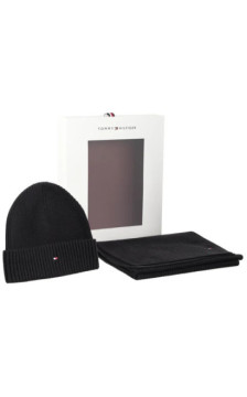 Tommy Hilfiger TH Flag Beanie & Scarf Gp AM0AM13807 BDS (TH1429-a) cap