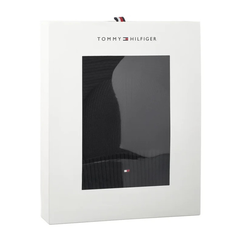 Tommy Hilfiger TH Flag Beanie & Scarf Gp AM0AM13807 BDS (TH1429-a) cap