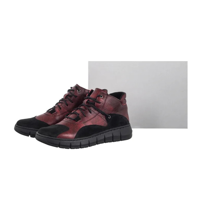 Helios Bordowe 799 0112.0301 (HE46-b) shoes