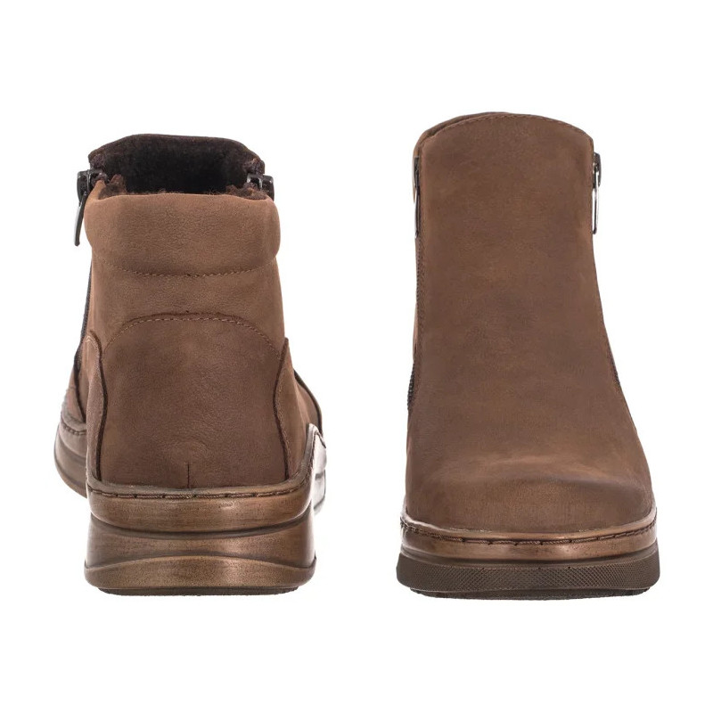 Helios Ciemnobeżowe 595 05 (HE48-a) shoes