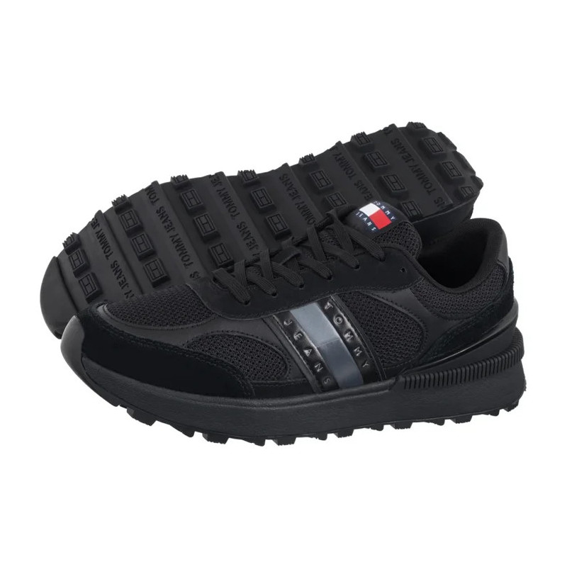 Tommy Hilfiger Tjm Technical Runner Ess Black EM0EM01537 BDS (TH1433-a) sports shoes