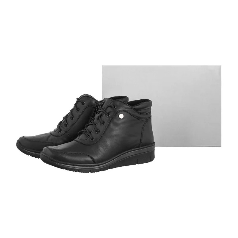 Helios Czarne 531-2 011 (HE49-a) shoes