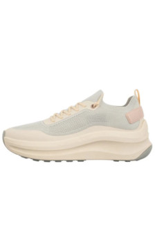 Calvin Klein Chunky Runner Lace Up Sock Knit Vaporous White/Light Cashew YW0YW02033 PF6 (CK725-a) shoes
