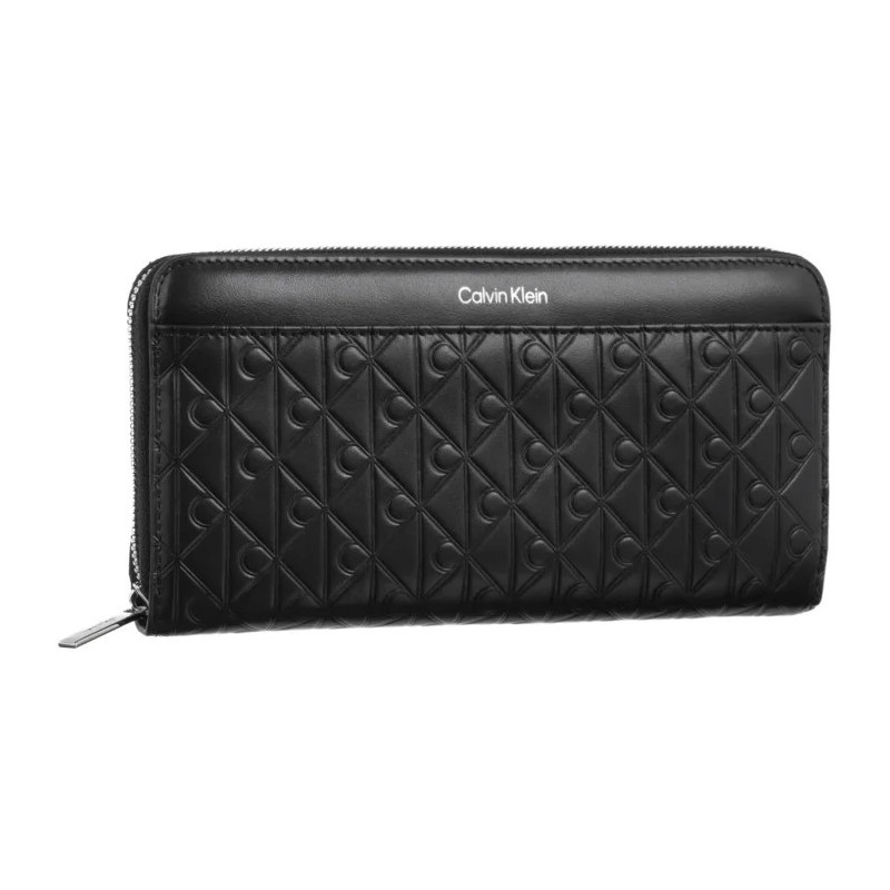 Calvin Klein Emblem Aop Embossed Long Wallet LV04F1097G UB1 (CK722-b) handbag