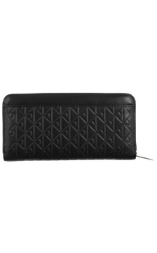 Calvin Klein Emblem Aop Embossed Long Wallet LV04F1097G UB1 (CK722-b) handbag