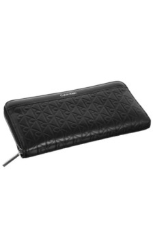 Calvin Klein Emblem Aop Embossed Long Wallet LV04F1097G UB1 (CK722-b) handbag