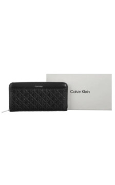 Calvin Klein Emblem Aop Embossed Long Wallet LV04F1097G UB1 (CK722-b) handbag