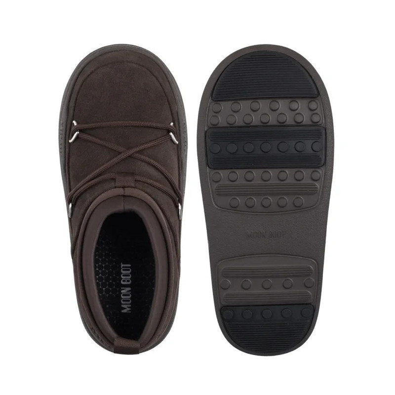 Moon Boot MB Park Icon Suede Dark Brown 2470170 M010 (MB74-a) shoes