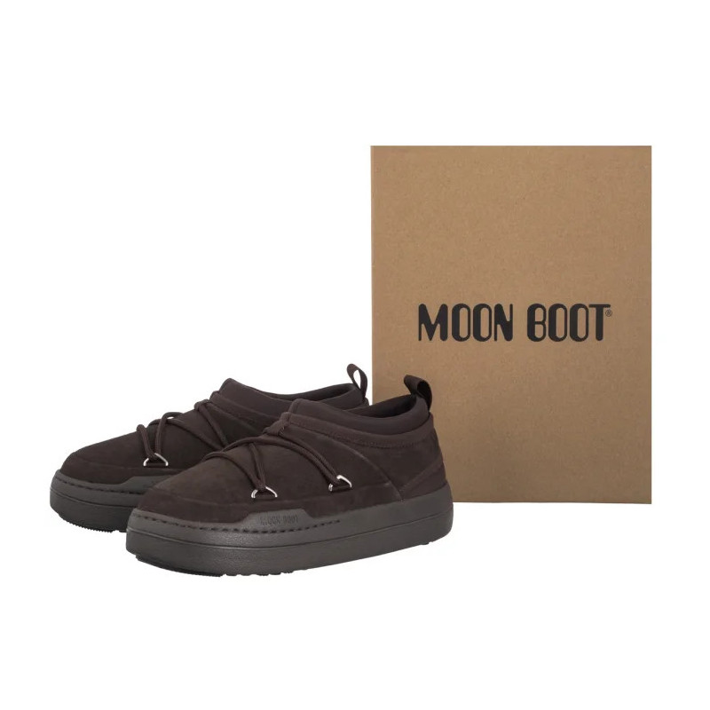 Moon Boot MB Park Icon Suede Dark Brown 2470170 M010 (MB74-a) shoes
