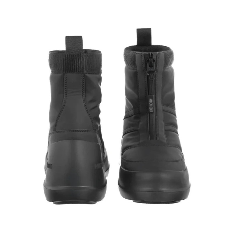 Moon Boot MB Luna Zip Boot Black 2480010 N001 (MB75-a) shoes