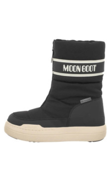 Moon Boot MB Jr Park Zip High Wp Black 3440080 N001 (MB76-a) boots
