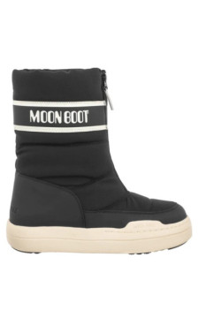 Moon Boot MB Jr Park Zip High Wp Black 3440080 N001 (MB76-a) boots