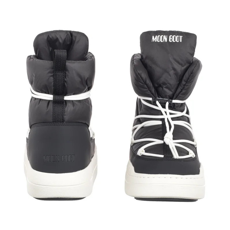 Moon Boot MB Jr Park Lace Mid Black 3440070 N001 (MB78-a) shoes