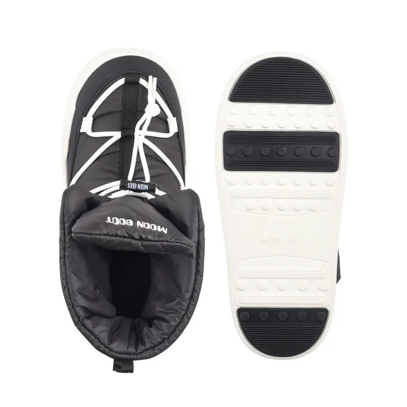 Moon Boot MB Jr Park Lace Mid Black 3440070 N001 (MB78-a) shoes