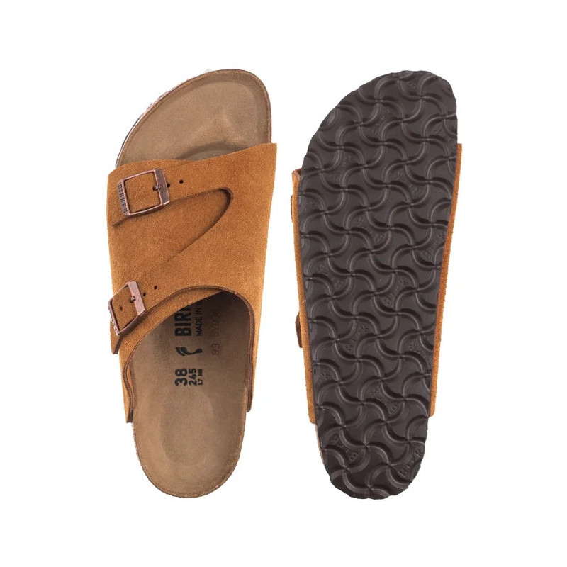 Birkenstock Zurich BS Mink 1023891 (BK292-b) Women's Shoes/Flip Flops
