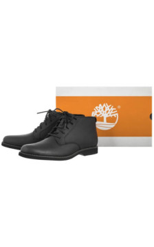 Timberland Woodhull Mid Lace Chukka Boot Black 0A413Z 001 (TI152-a) boots