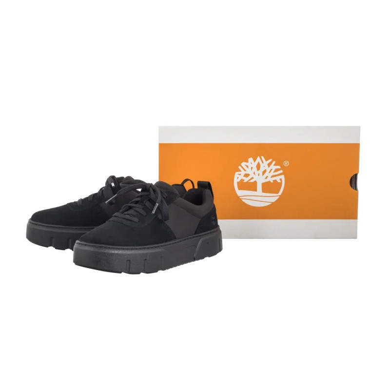 Timberland Laurel Court Low Lace Sneaker Black Suede 0A2PPH EK4 (TI158-a) shoes