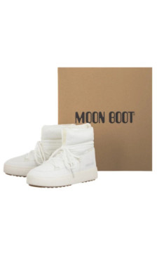 Moon Boot MB Ltrack Low Nylon Wp White 2450080 A001 (MB60-c) boots