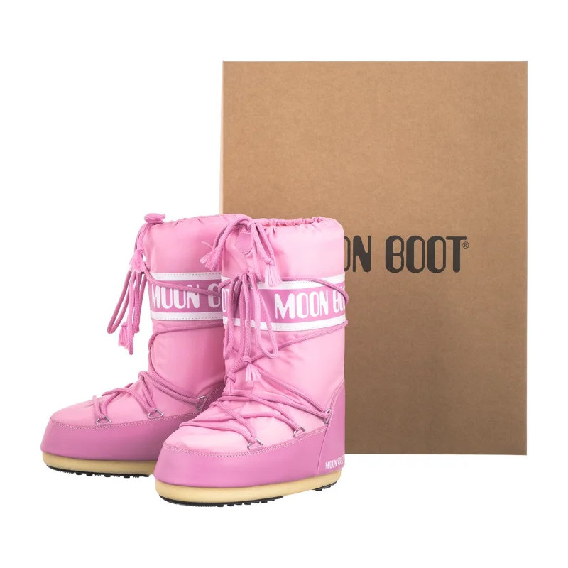 Moon Boot Icon Nylon Pink Kids 1400440 J001 (MB14-l) boots