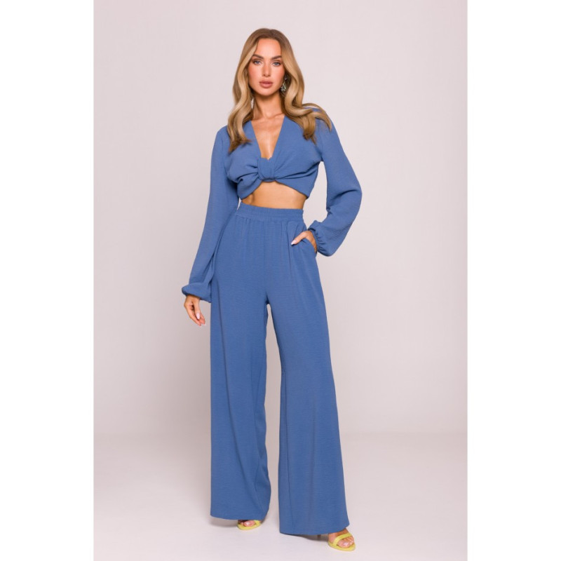 M862 Długie spodnie letnie - jeansowe